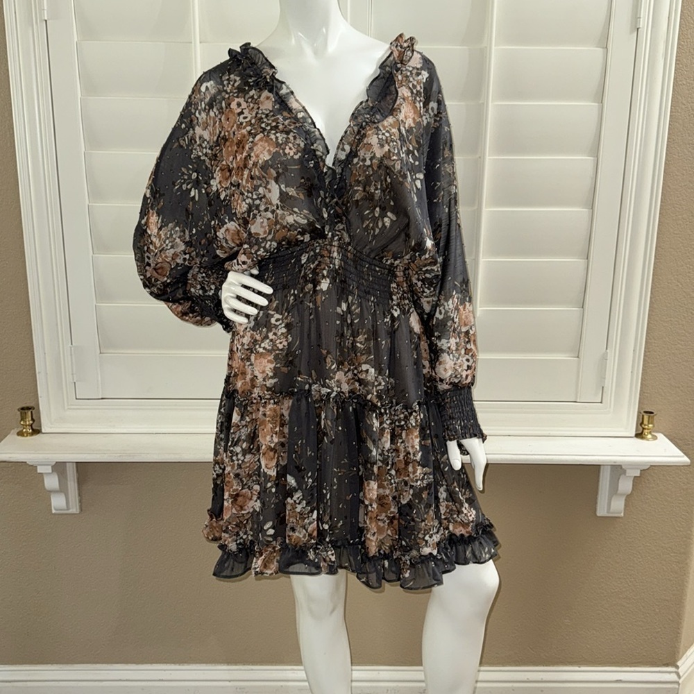 Lovestitch Cibele Floral Mini Dress
